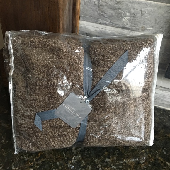Restoration hardware Chenille throw blanket